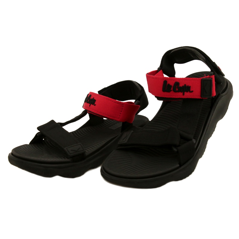 Lee Cooper LCW-22-34-0954L Sandálias esportivas confortáveis ​​pretas preto 4
