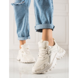 TRENDI Tênis Bege Moda 2