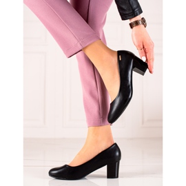 Goodin Bombas pretas elegantes preto 1