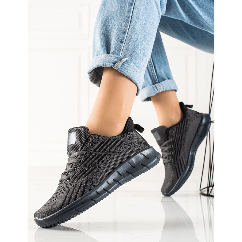 Bona Calçados esportivos Openwork preto 1