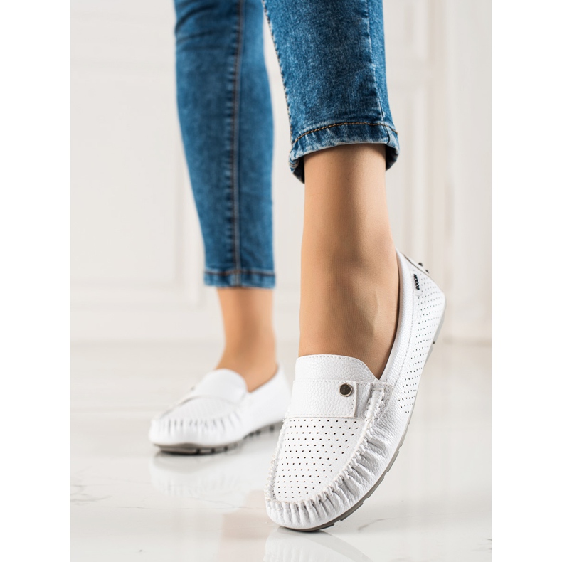 Goodin Mocassins casuais branco 1