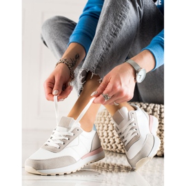 TRENDI Calçados esportivos coloridos branco multicolorido 1