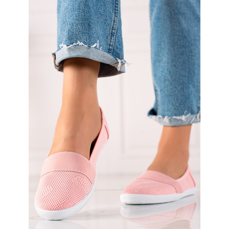 TRENDI Slipons rosa clássicos 1
