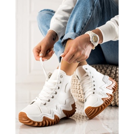 TRENDI Tênis brancos da moda 1