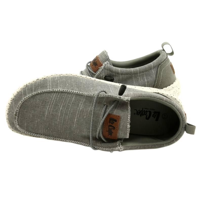 Mocassins leves Lee Cooper LCW-22-32-1209M cinza 5