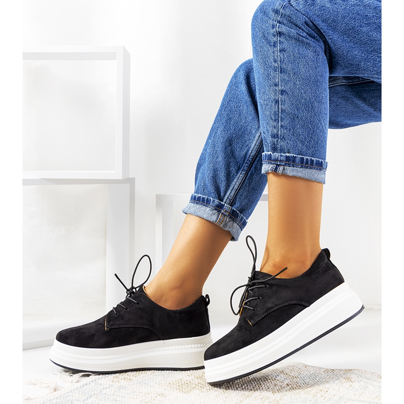 Sapatos femininos Gladys pretos 1