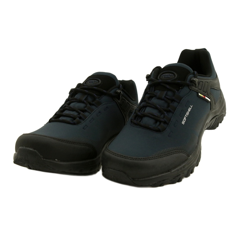 American Club Sapatos de trekking americanos à prova d'água softshell WT83 / 22 Azul marinho 3