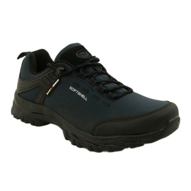 American Club Sapatos de trekking americanos à prova d'água softshell WT83 / 22 Azul marinho azul-marinho 1
