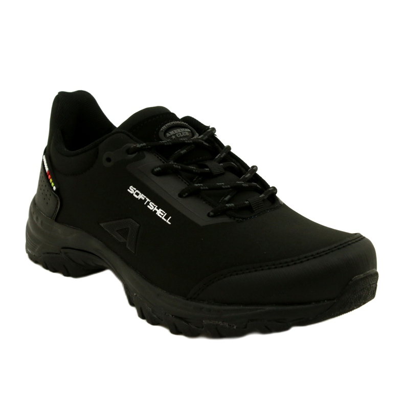 American Club Sapatos esportivos americanos Softshell à prova d'água WT90 / 22 preto 1
