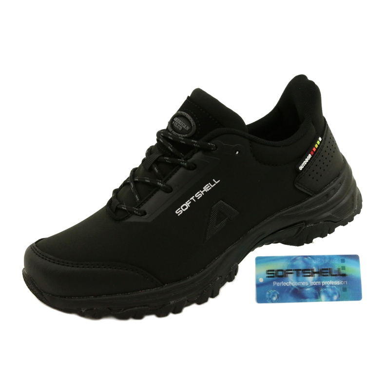 American Club Sapatos esportivos americanos Softshell à prova d'água WT90 / 22 preto 5
