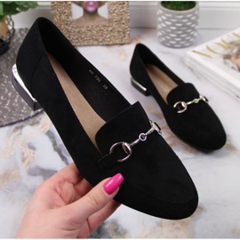 Mocassim preto com decoração Sergio Leone W SK360 1