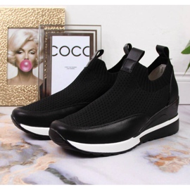 Tênis de cunha Potocki W WOL52A preto 2