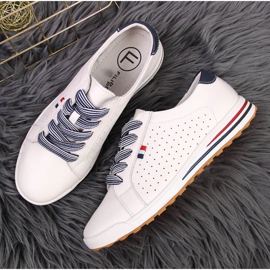 Tênis de couro Filippo W PAW312 branco 2