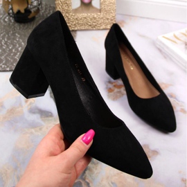 Sapatos de salto alto Sergio Leone W SK358A preto 1