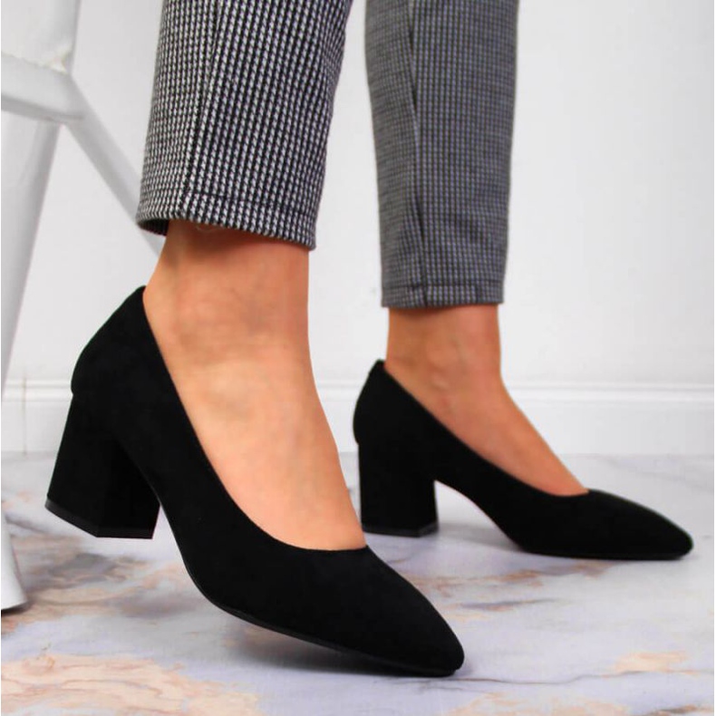 Sapatos de salto alto Sergio Leone W SK358A preto 2