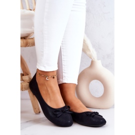 Bailarinas femininas clássicas, palmilha perfilada, fimme preto 2