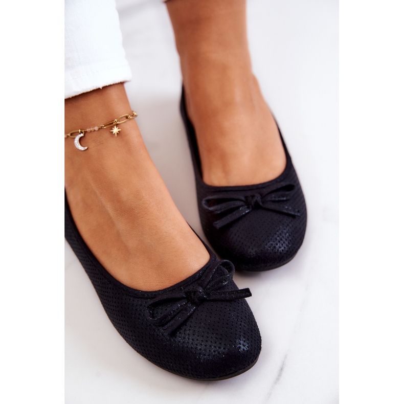 Bailarinas femininas clássicas, palmilha perfilada, fimme preto 1