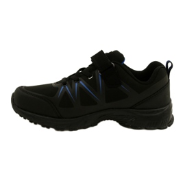 American Club Sapatos esportivos americanos softshell com velcro WT95/22 preto 2
