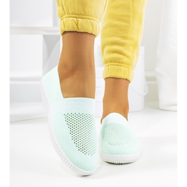 Tênis verde Tanya vazado 1