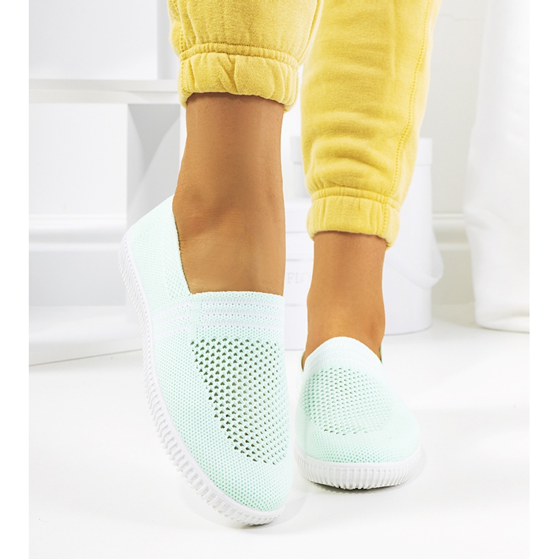 Tênis verde Tanya vazado 1