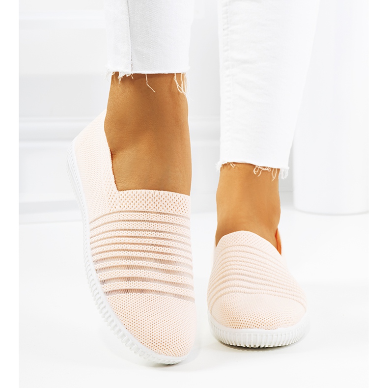 Tênis Royse rosa vazado 1