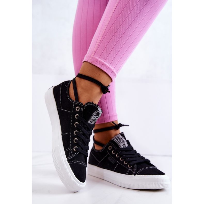 Tênis feminino Big Star JJ274098 Tênis preto 2