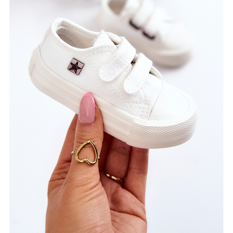 Tênis Clássico Infantil Big Star JJ374037 Branco 1