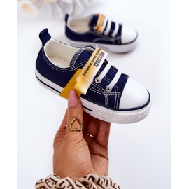 Tênis baixo infantil Big Star JJ374077 Azul Marinho 1