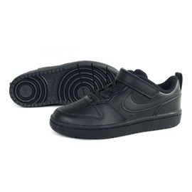 Tênis Nike Court Borough Low 2 Jr BQ5451-001 preto 1