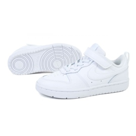 Nike Court Borough Low 2 Jr BQ5451-100 branco 1
