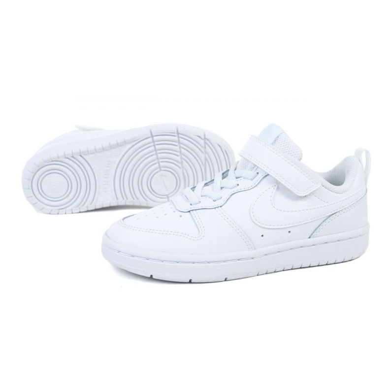 Nike Court Borough Low 2 Jr BQ5451-100 branco 1