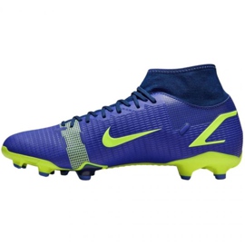 Chuteiras Nike Mercurial Superfly 8 Academy FG / MG M CV0843 574 azul azul 1