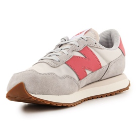 Tênis esportivo New Balance W GS237PK cinza 1