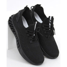 Kenza Sapatas esportivas com meia preta preto 2