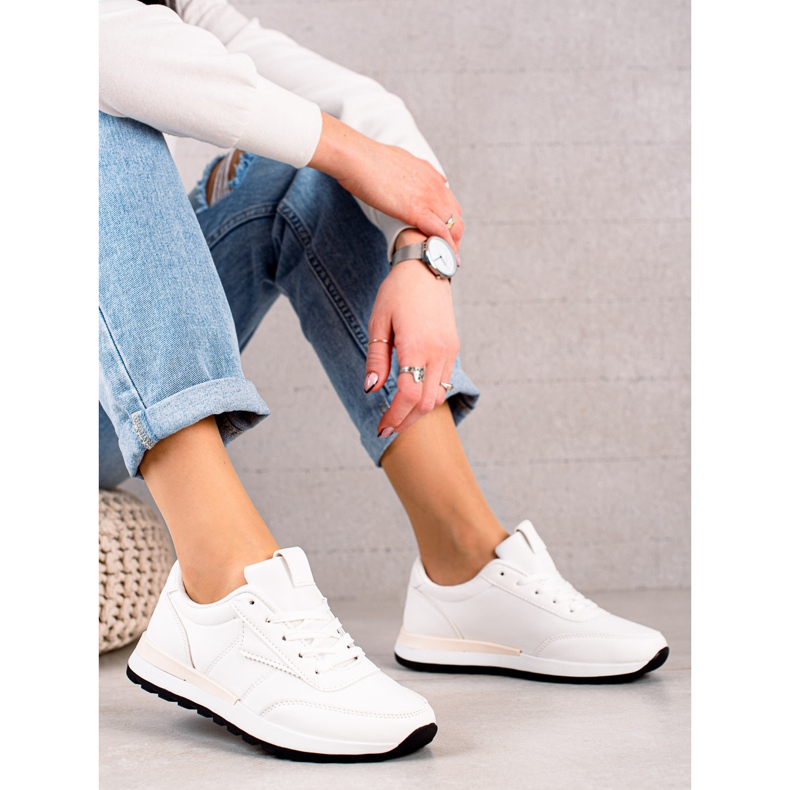 TRENDI Calçados Esportivos Brancos 1