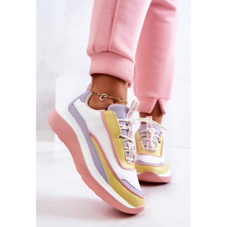 Tênis esportivo Big Star JJ274A511 multicolorido branco 1