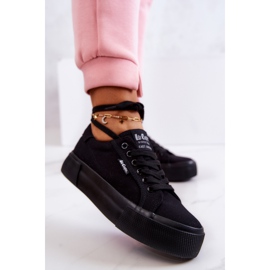 Tênis preto Lee Cooper LCW-22-31-0885L 1