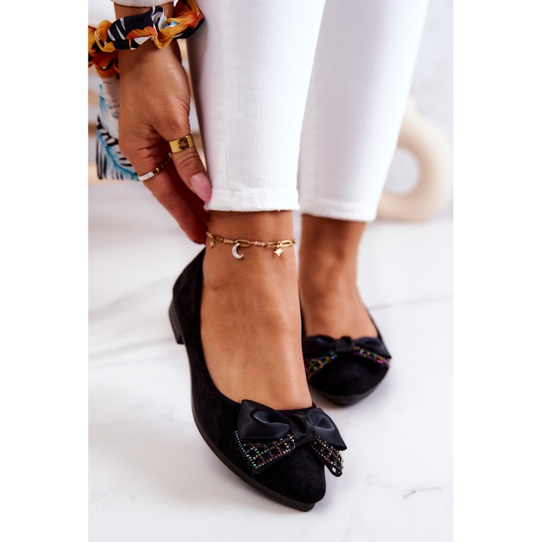 PE1 Bailarina Clássica com Laço Grayson Preto 2