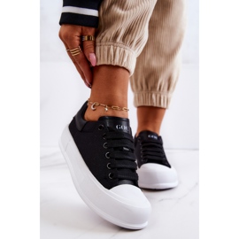 Tênis feminino GOE JJ2N4073 Preto branco 1