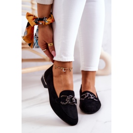 Mocassim de camurça Sergio Leone MK739 Preto 2