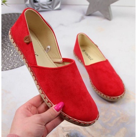 Alpercatas vermelhas com corte Vinceza W JAN82D vermelho 1