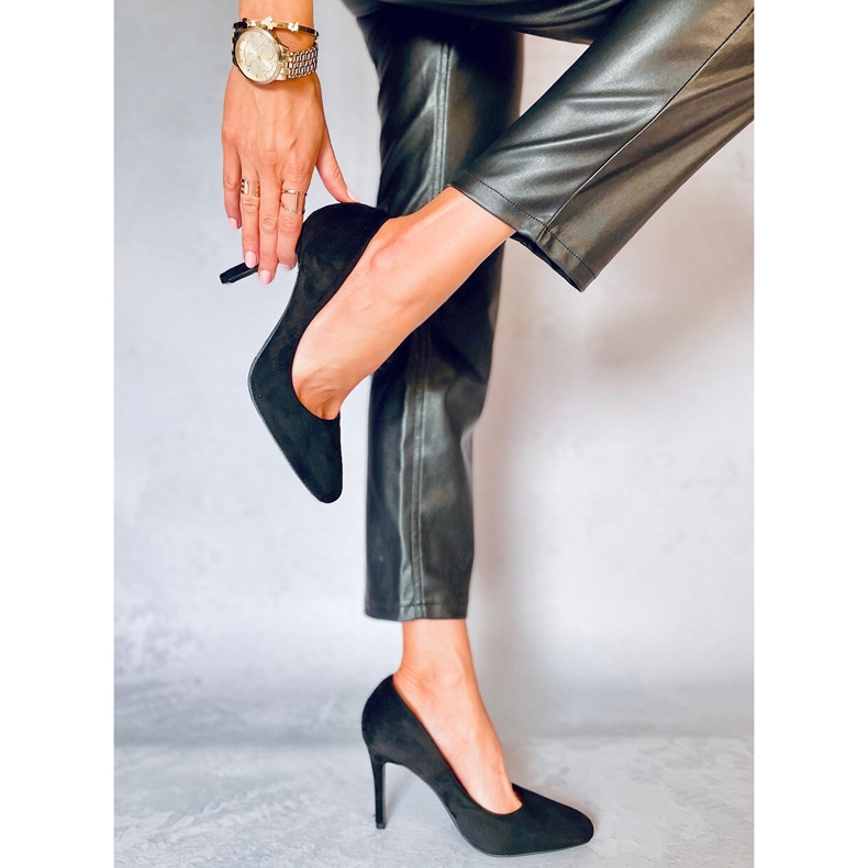 Salto alto feminino Editta Black preto 1