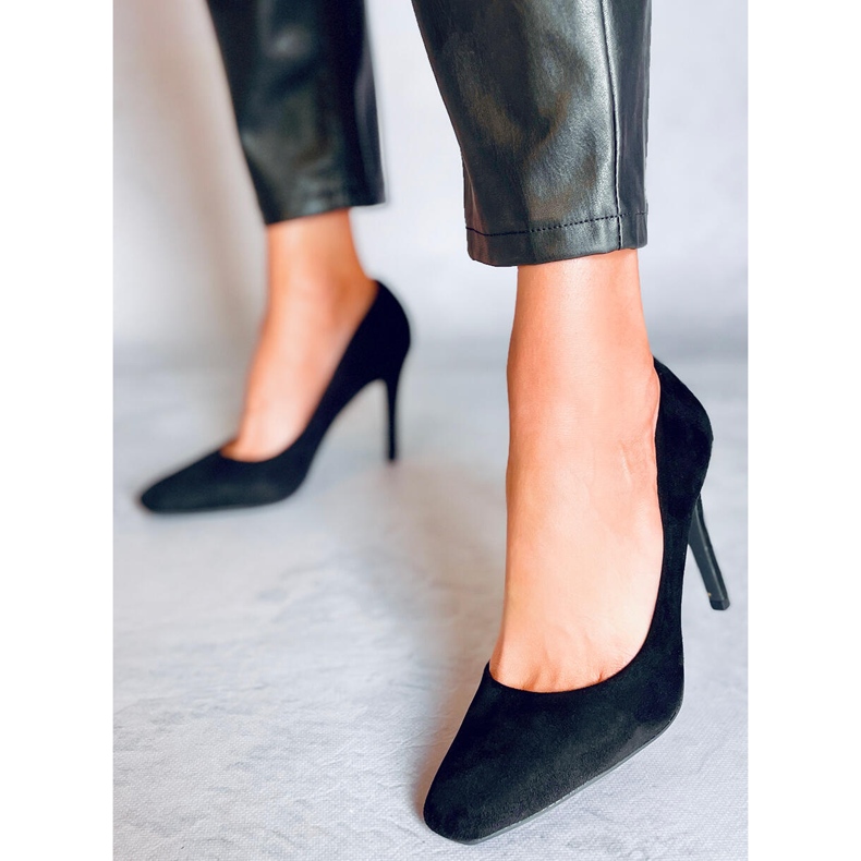 Salto alto feminino Editta Black preto 2