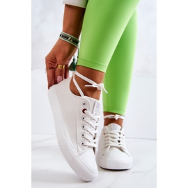 Tênis baixo de couro Big Star JJ274007 Branco 1