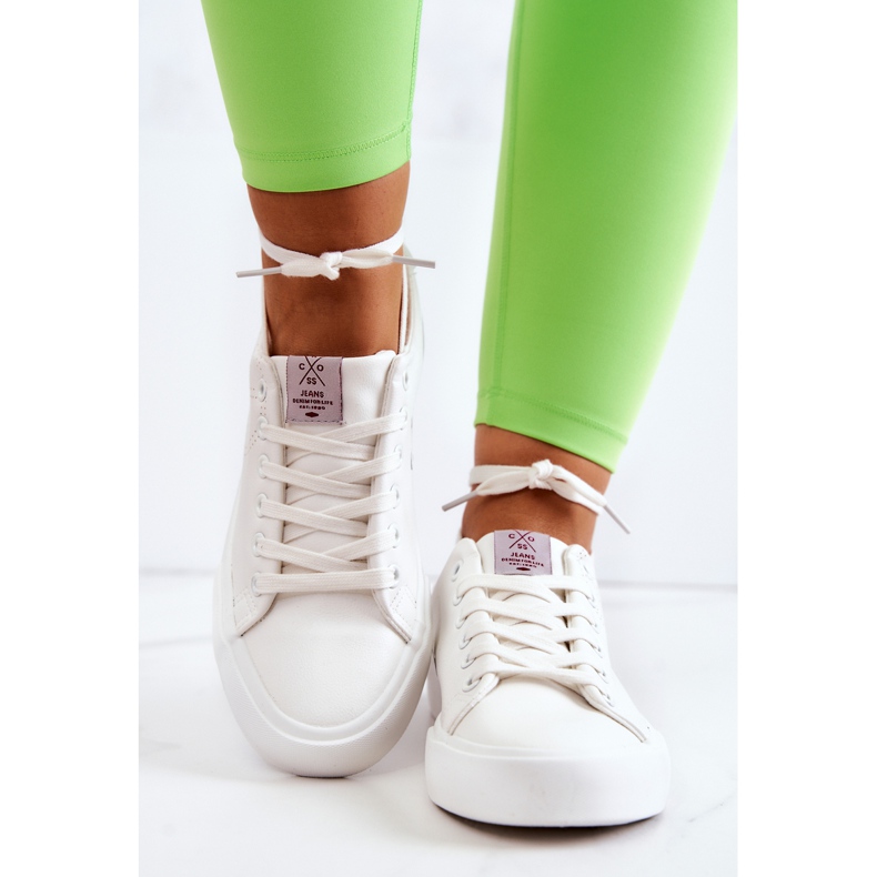 Tênis baixo feminino Cross jeans JJ2R4053C branco 2