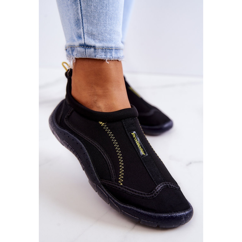 Sapatos aquáticos femininos ProWater 20-37-012 preto 1