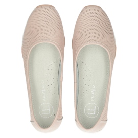 Bailarinas de couro rosa aberto Filippo DP3681 / 22 PI 4