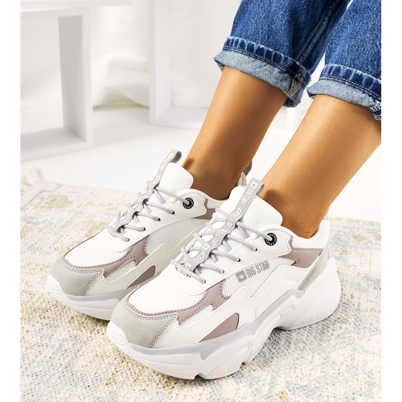 Tênis branco Big Star HH274255 bege 1