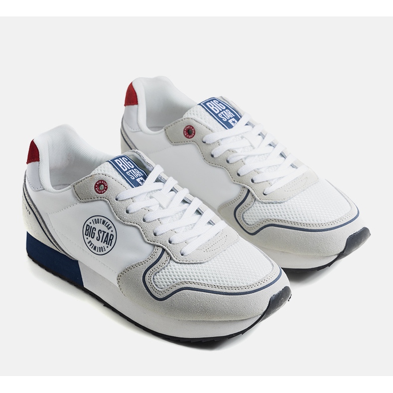 Tênis branco masculino Big Star JJ174141 1