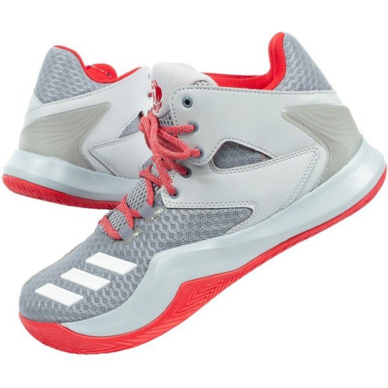 Tênis de basquete Adidas D Rose Boost M B72957 cinza tons de cinza 1